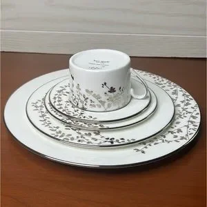 kate spade Dining Kate Spade X Lenox Gardner Street Platinum